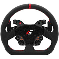 SIMAGIC Kierownica GT1 D-typ 330mm, QR70, magnetyczne łopatki, skóra, S211