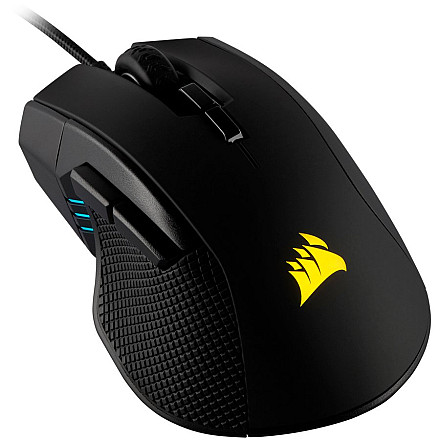 CORSAIR IRONCLAW RGB, FPS/MOBA, Black, Backlit RGB LED, 18000 DPI, Optical - 1