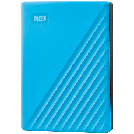 HDD External WD My Passport (4TB, USB 3.2) Blue - 1