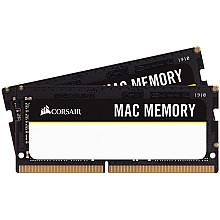 CORSAIR DDR4, 2666MHz 32GB 2x16GB Apple SODIMM, 18-18-18-43, Black PCB, 1.2V