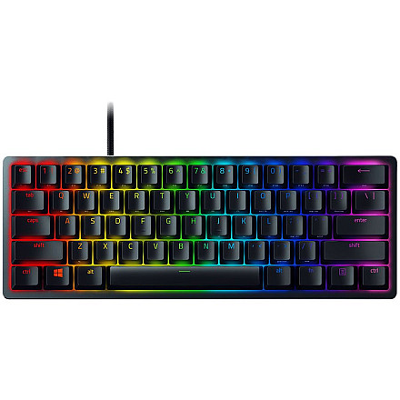 RAZER Ігрова дротова клавіатура Huntsman Mini Red Switch Чорна розкладка US - 1