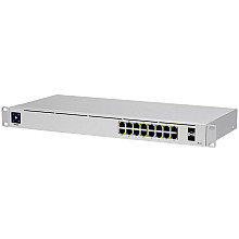 UBIQUITI UniFi Switch USW-16-PoE, 16 port Layer 2, (8) GbE PoE+, (8) GbE, 2 x 1G SFP, 42W