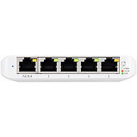UBIQUITI USW-Flex-Mini-5 5-Port managed Gigabit Ethernet switch powered by 802.3af/at PoE 