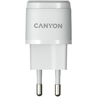CANYON Ładowarka sieciowa H-20-05 PD 20W USB-C Biała