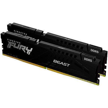 Kingston DRAM 32GB 5600MT/s DDR5 CL40 DIMM (Kit of 2) FURY Beast Black XMP - 1