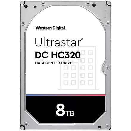Western Digital Ultrastar DC HDD Server 7K8 (3.5’’, 8TB, 256MB, 7200 RPM, SAS 12Gb/s, 512E SE), SKU: 0B36400 - 1