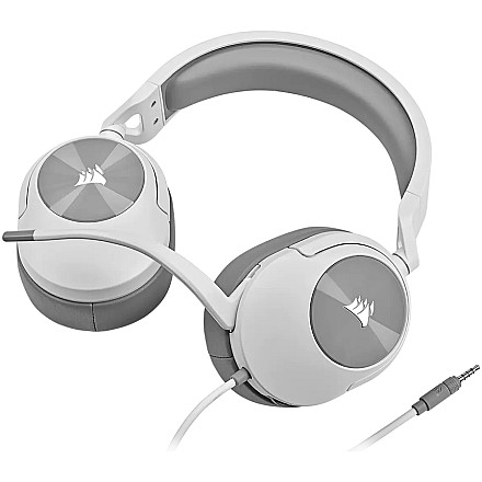 CORSAIR HS55 Stereo Headset, White - 2