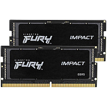 Kingston DRAM 64GB 4800MT/s DDR5 CL38 SODIMM (Kit of 2) FURY Impact PnP