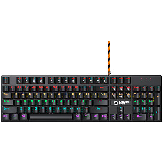 CANYON Клавіатура ігрова Deimos GK-4 Przewodowa чорна