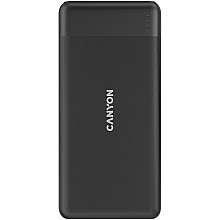 CANYON Powerbank PB-109 10000 mAh PD 18W QC 3.0 20W Czarny