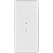 CANYON Powerbank PB-109 10000 mAh PD 18W QC 3.0 20W Biały
