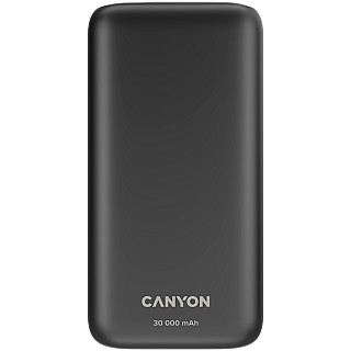 CANYON Powerbank PB-301 LED 30000 mAh PD 20W QC 3.0 Czarny