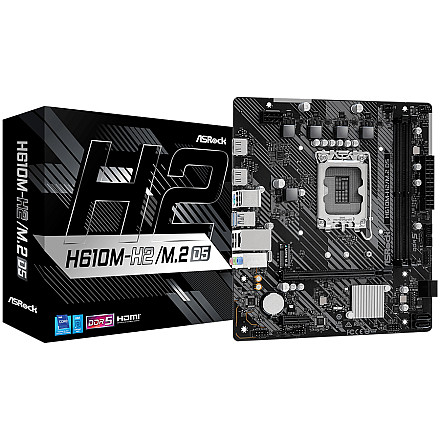 ASROCK H610M-H2/M.2 D5 mATX LGA1700 DDR4 - 1