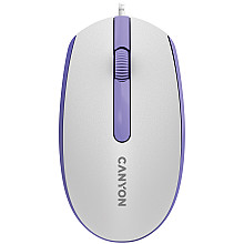 CANYON Миша провідна M-10 Біло - Lawendowa