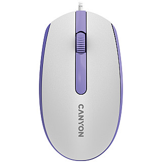 CANYON Миша провідна M-10 Біло - Lawendowa