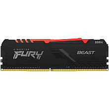 Kingston 16GB 3200MT/s DDR4 CL16 DIMM FURY Beast RGB
