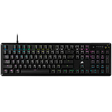 CORSAIR K70 CORE RGB Mechanical Black, Backlit RGB LED, MLX Red linear switches