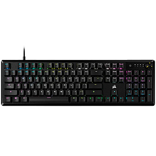 CORSAIR K70 CORE RGB Mechanical Black, Backlit RGB LED, MLX Red linear switches