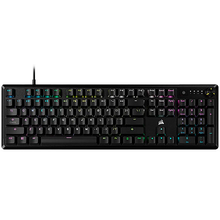 CORSAIR K70 CORE RGB Mechanical Black, Backlit RGB LED, MLX Red linear switches - 1