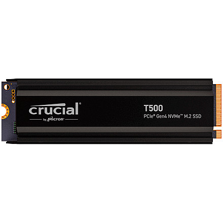 CRUCIAL T500 1000GB [1TB] NVMe PCIe Gen.4 M.2 2280 Radiator - 1