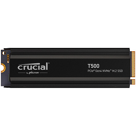 CRUCIAL T500 2000GB [2TB] NVMe PCIe Gen.4 M.2 2280 Radiator - 1