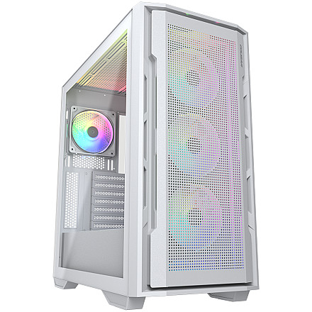 COUGAR Obudowa Uniface RGB White, Midi Tower - 1