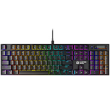 CANYON Klawiatura gamingowa Cometstrike GK-55 Przewodowa Czarna