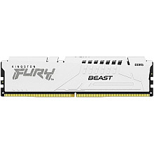Kingston 16GB 6400MT/s DDR5 CL32 DIMM FURY Beast White EXPO