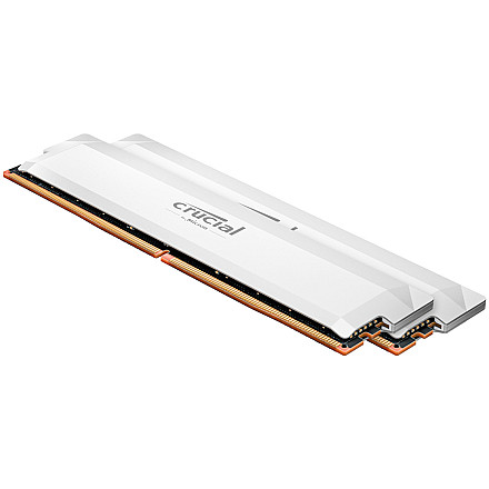 CRUCIAL PRO 32GB (2x16GB) UDIMM DDR5 6000 White Overclocking - 1