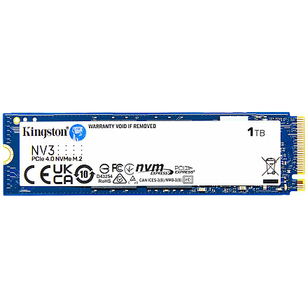 KINGSTON 1TB NV3 SSD M.2 2280 PCIe 4.0 NVMe - 1