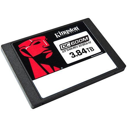 Kingston 3840G DC600M (Mixed-Use) 2.5'' Enterprise SATA SSD - 2