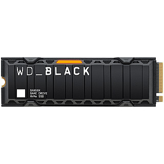 WD SSD Black SN850X HeatSink 1TB M.2 2280 PCIe Gen4 x4 NVMe, Read/Write: 7300/6300 MBps, IOPS 800K/1100K, TBW: 600