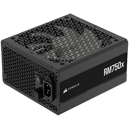CORSAIR RM750x, 750 Watt, ATX 3.1, Cybenetics Gold Certified, Fully Modular - 1