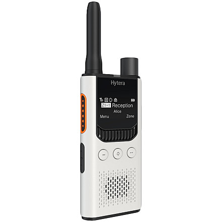 HYTERA Radio DMR+analog HYT-S35, PMR446 446 MHz, 2200 mAh, Pearl white - 1