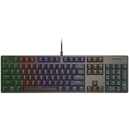 COUGAR Клавіатура Ігрова Ultimus EX,RGB, USB, чорна - 1
