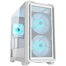 COUGAR MX600 Mini RGB PC Case, Mini Tower, White