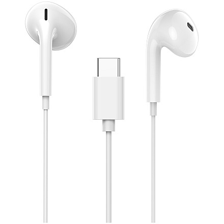 CANYON Навушники douszne SEP-6 HiRes Кабель USB-C білі - 1