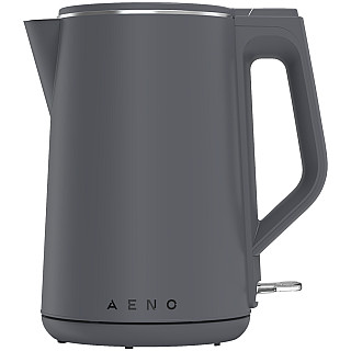 AENO EK4 Czajnik електричний 1.5L Podwójne стінki Strix сірий