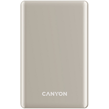 CANYON Powerbank OnPower 505 slim Magsafe 5000 mAh PD20W Beżowy - 1