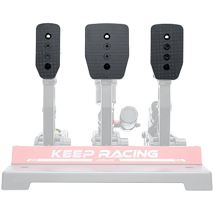 SIMAGIC Pojedyncza płaska płytka pedału do systemów P1000 i P1000i, S444 - 1