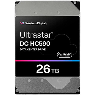 HDD Server WD ULTRASTAR DC HC590 (3.5’’, 26TB, 512MB, 7200RPM, SAS 12Gb/s)