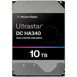 HDD Server WD ULTRASTAR DC HA340 (3.5’’, 10TB, 256MB, 7200RPM, SATA 6Gb/s)