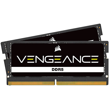 CORSAIR VENGEANCE DDR5 SODIMM 64GB (2x32GB) DDR5-5200 (PC5-41600) C44 1.1V - 1