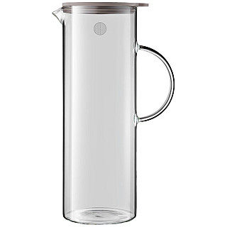 BUYDEEM Скляний чайник з силіконовою кришкою 1200ml, CD2003