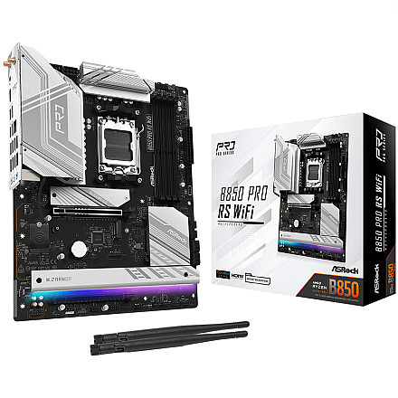 ASROCK B850 Pro RS WiFi ATX AM5 DDR5 - 1