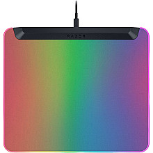 Razer Firefly V2 Pro, Fully Illuminated RGB Gaming Mouse Mat, Edge-to-Edge Backlit Design, 15-Zone Chroma Lighting, Integrated USB 2.0 Port