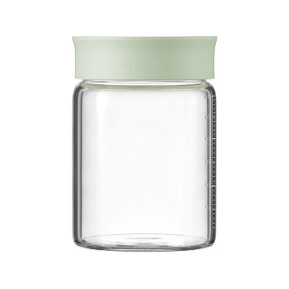 BUYDEEM Szklane баночки 500ml з з гайкою wze Cozy Greenish, CS1013