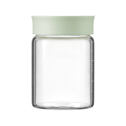BUYDEEM Szklane баночки 500ml з з гайкою wze Cozy Greenish, CS1013 - 1