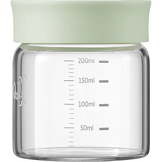 BUYDEEM Szklane баночки 200ml з з гайкою wze Cozy Greenish, CS1007/A1