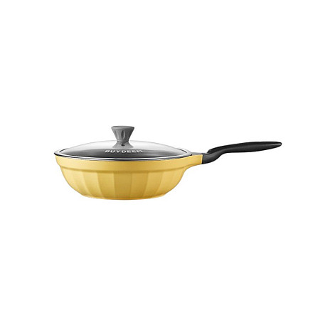 BUYDEEM Patelnia alum. антипригарна 30 cm CP102 Mellow Yellow - 1
